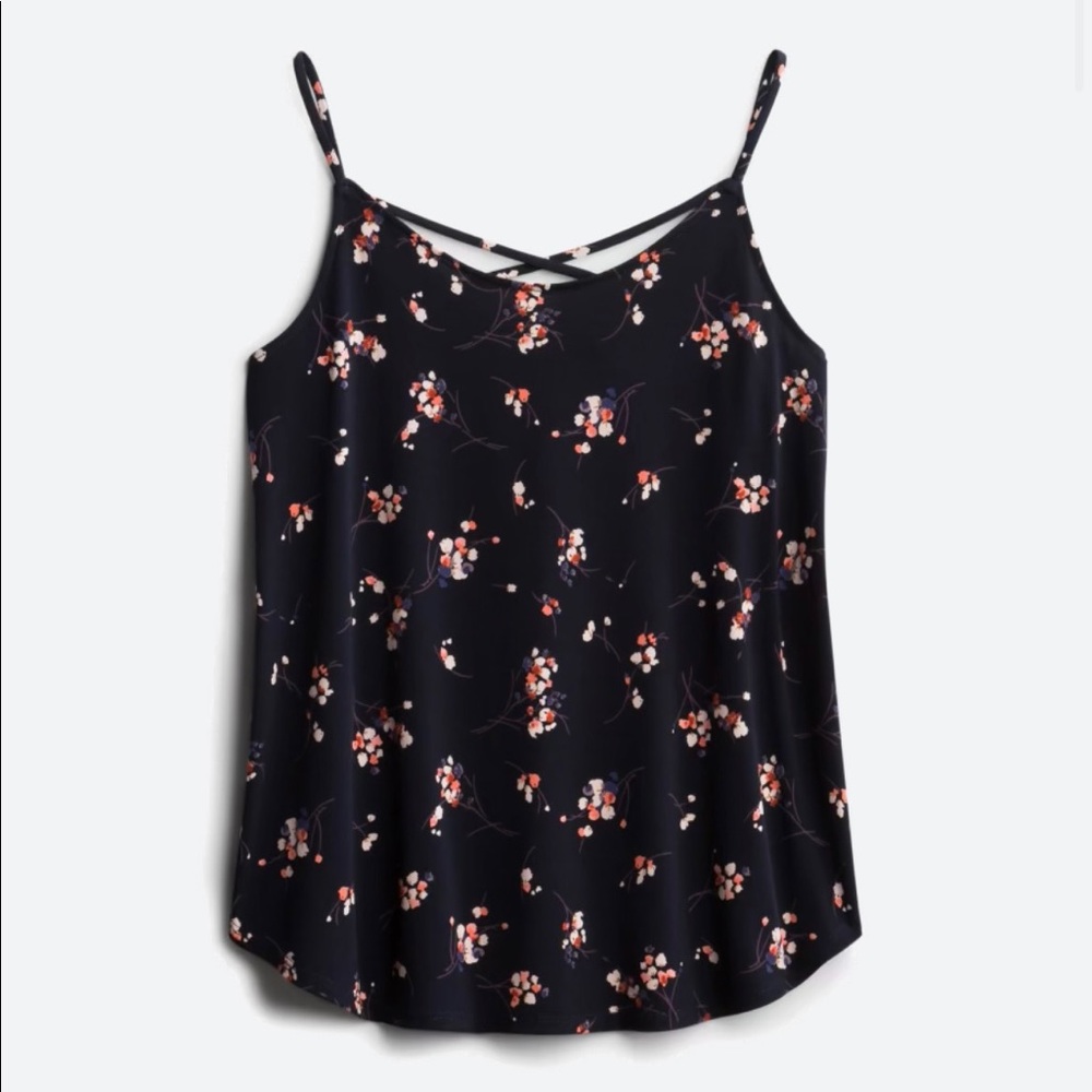 Celda Lattice Back Detail Knit Tank